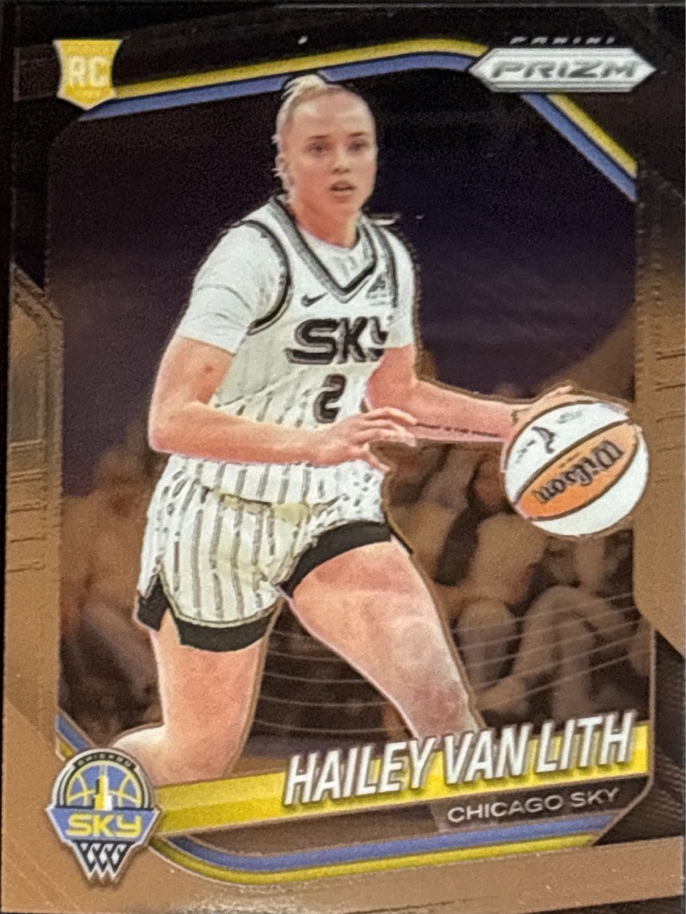 Panini Prizm Hailey Van Lith Chicago Sky Rookie Basketball Card